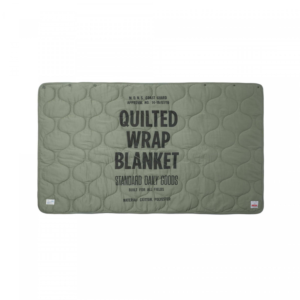 MADNESS x PUEBCO QUILTED WRAP BLANKET