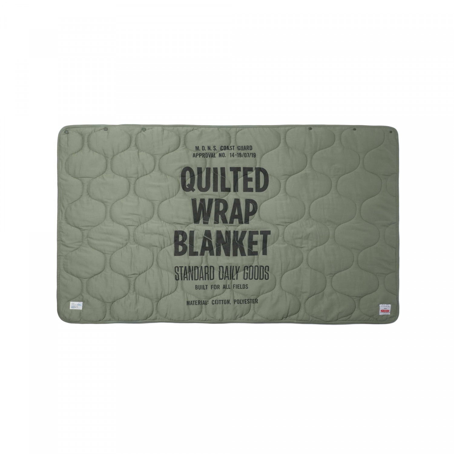 MADNESS x PUEBCO QUILTED WRAP BLANKET