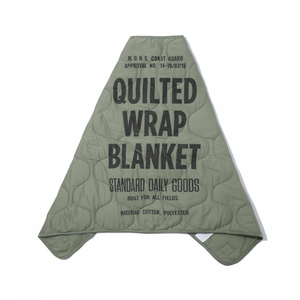 MADNESS x PUEBCO QUILTED WRAP BLANKET
