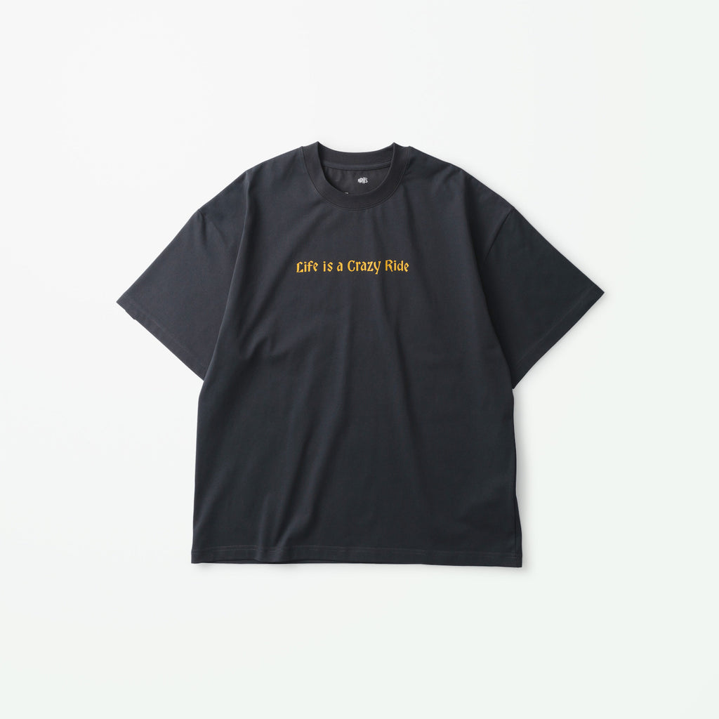 MADNESS LIFE IS A CRAZY RIDE HYBRID T-SHIRT