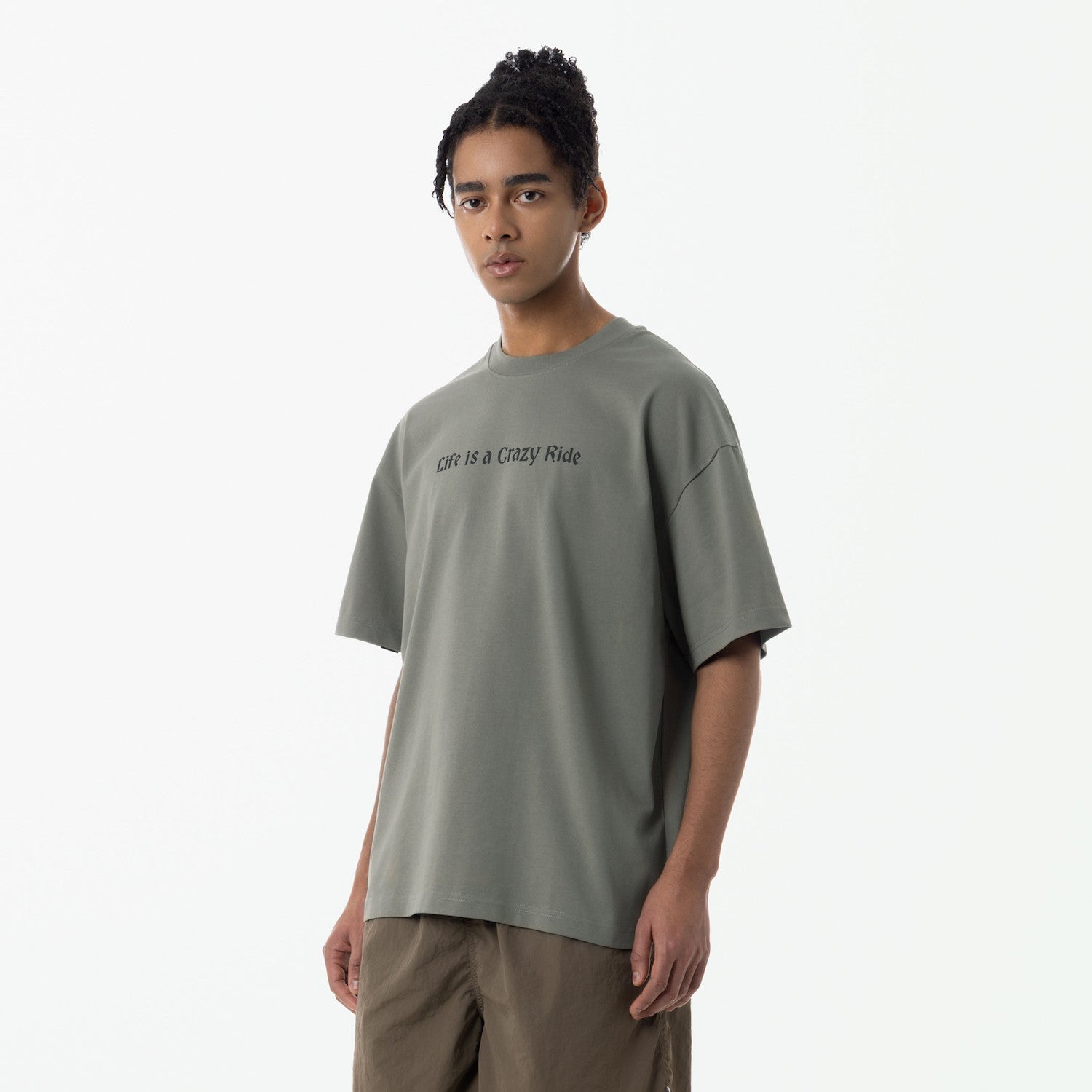 MADNESS LIFE IS A CRAZY RIDE HYBRID T-SHIRT