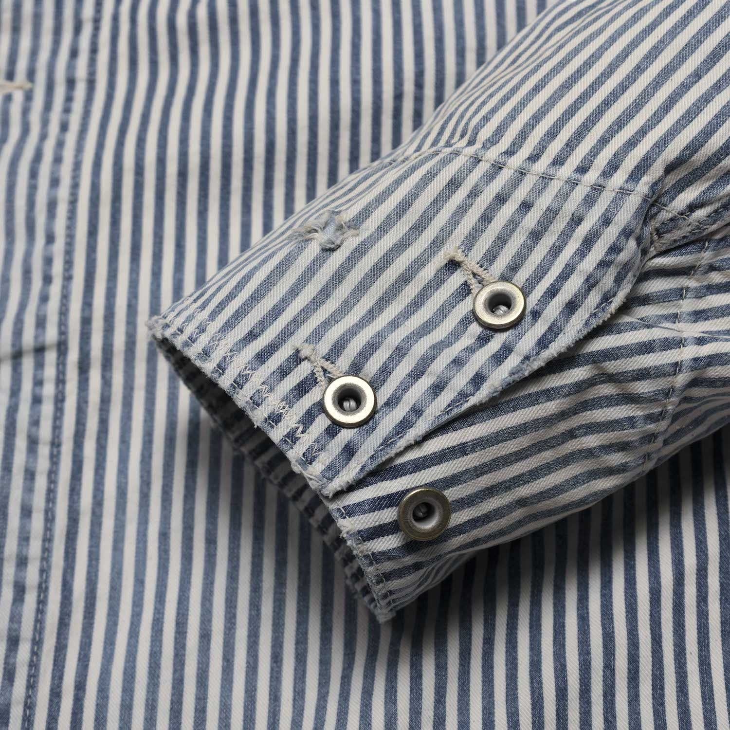 MADNESS RAILROAD HICKORY STRIPE WORK JACKET