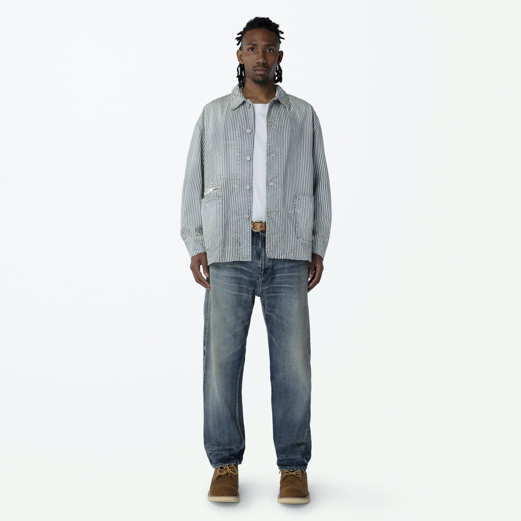 MADNESS RAILROAD HICKORY STRIPE WORK JACKET