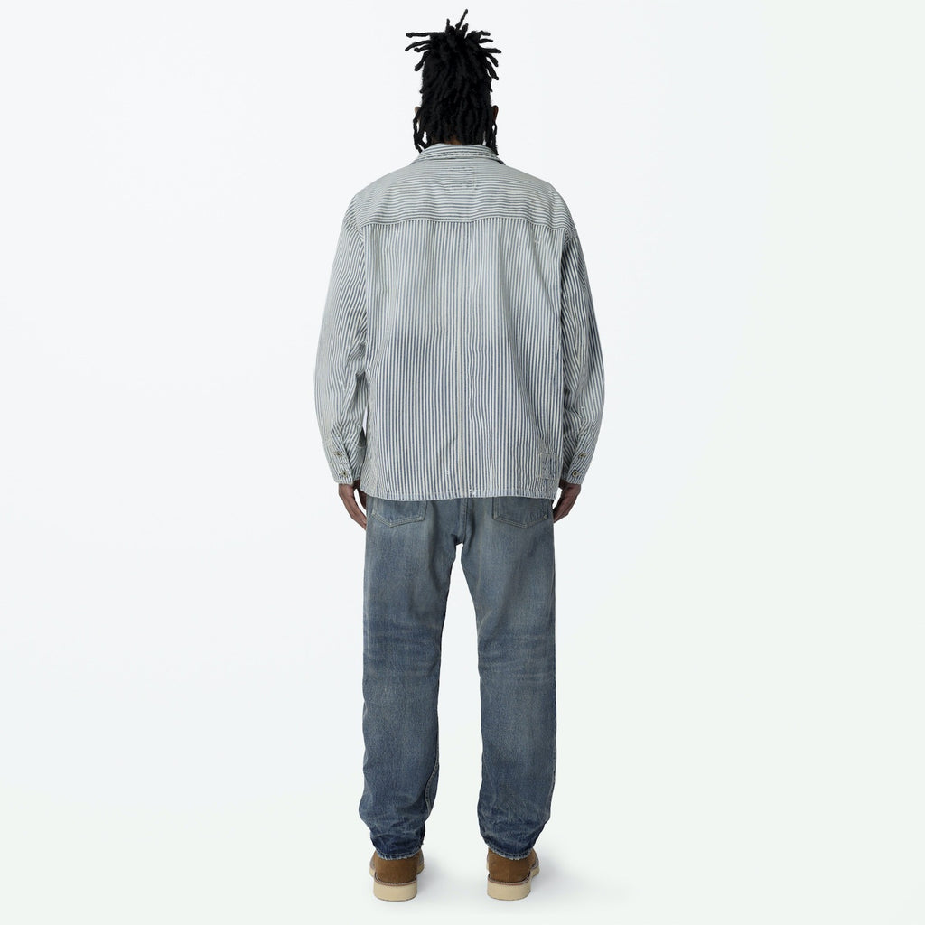 MADNESS RAILROAD HICKORY STRIPE WORK JACKET