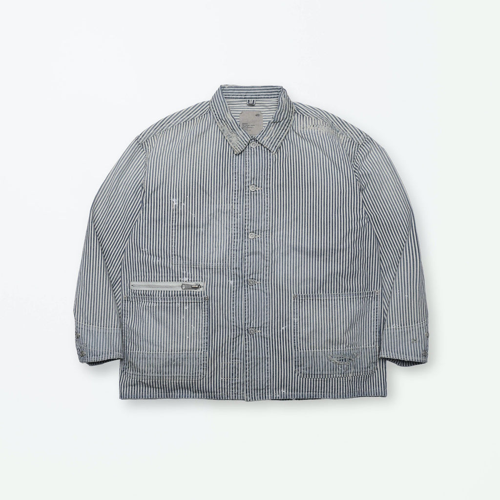 MADNESS RAILROAD HICKORY STRIPE WORK JACKET