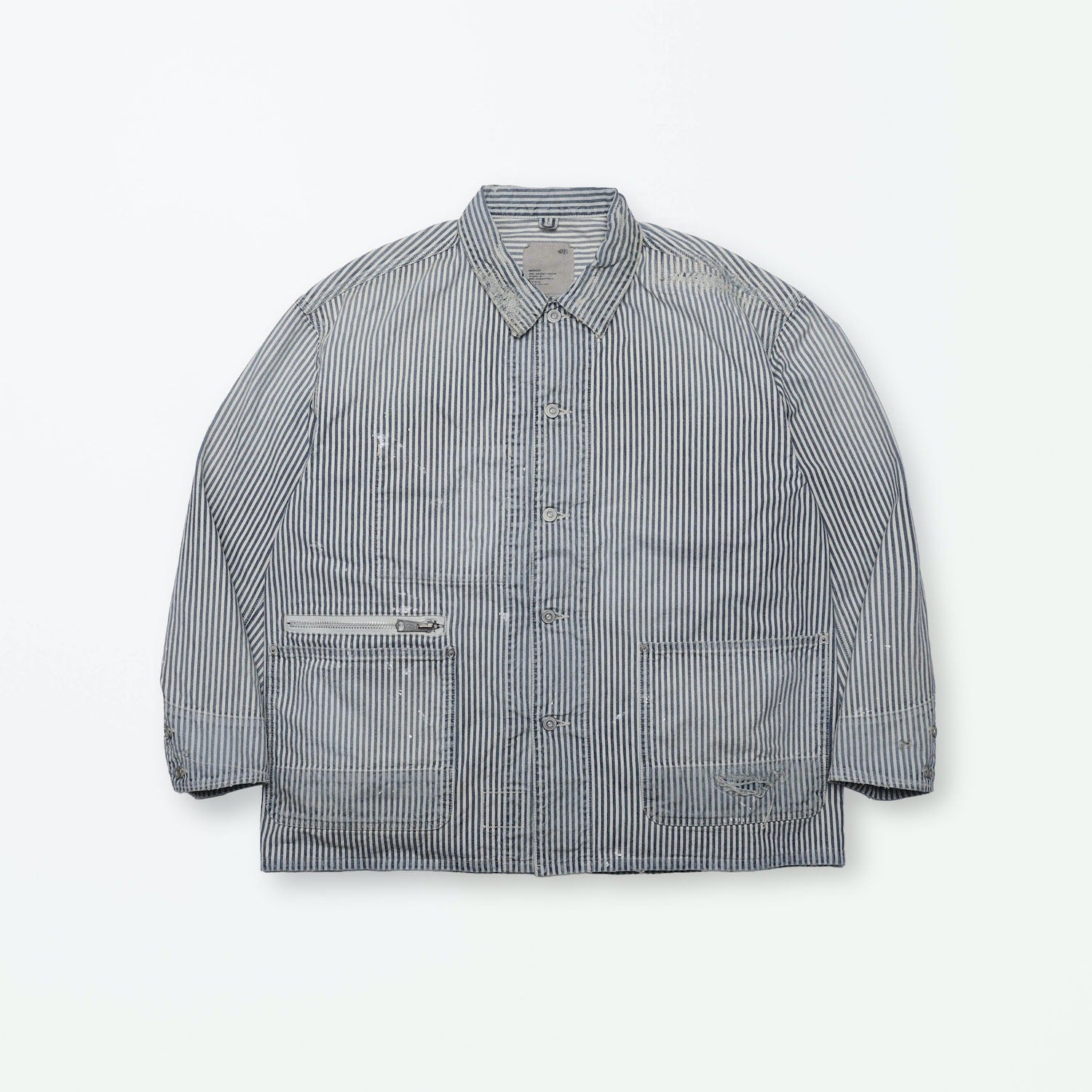 MADNESS RAILROAD HICKORY STRIPE WORK JACKET