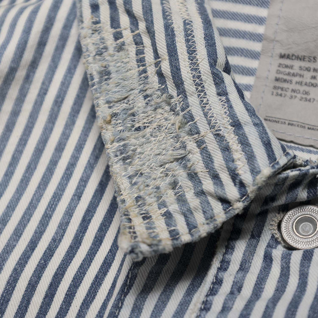 MADNESS RAILROAD HICKORY STRIPE WORK JACKET