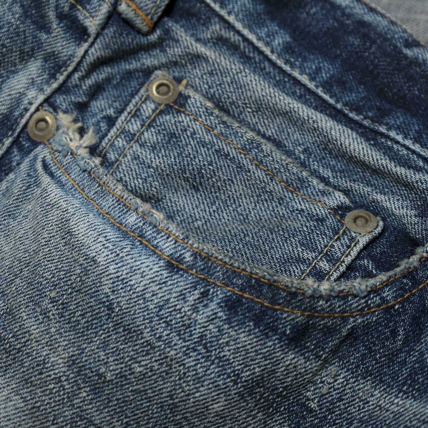 MADNESS AGING DENIM PANTS . M2 REGULAR