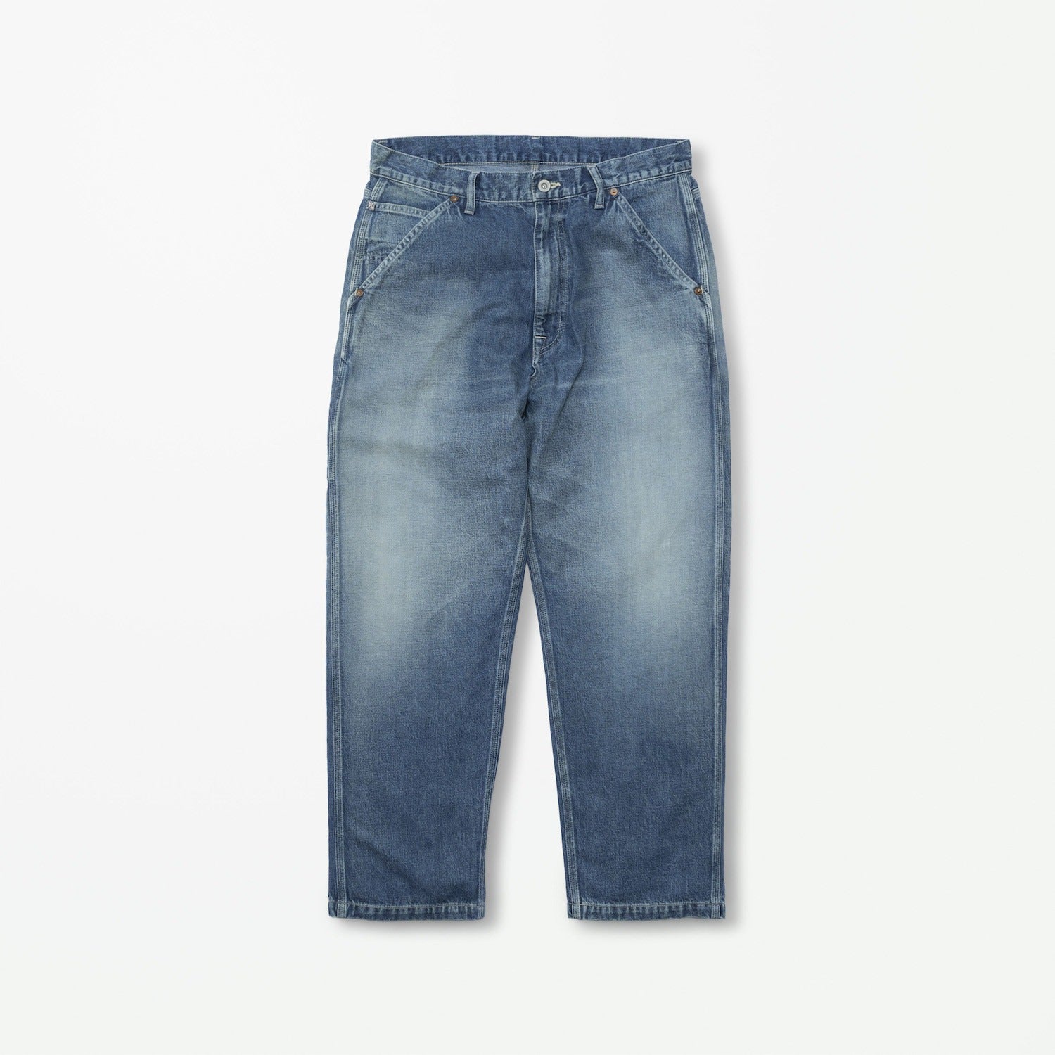 MADNESS AGING DENIM PAINTER PANTS . M2 RELAXED