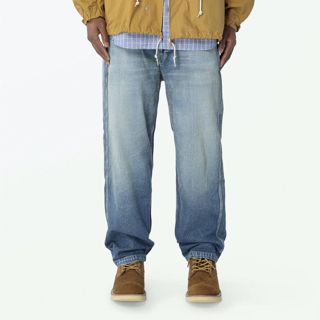 MADNESS AGING DENIM PAINTER PANTS . M2 RELAXED