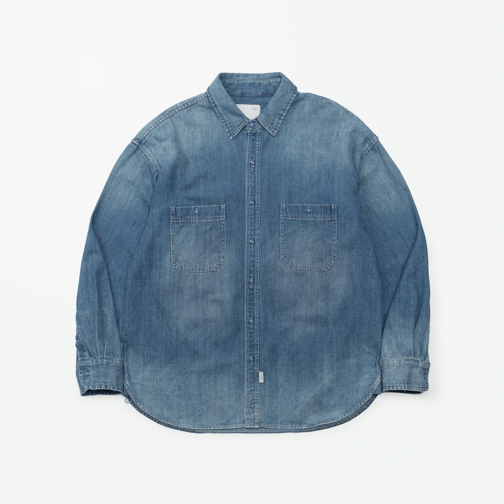 MADNESS AGING NEP DENIM WORK SHIRT