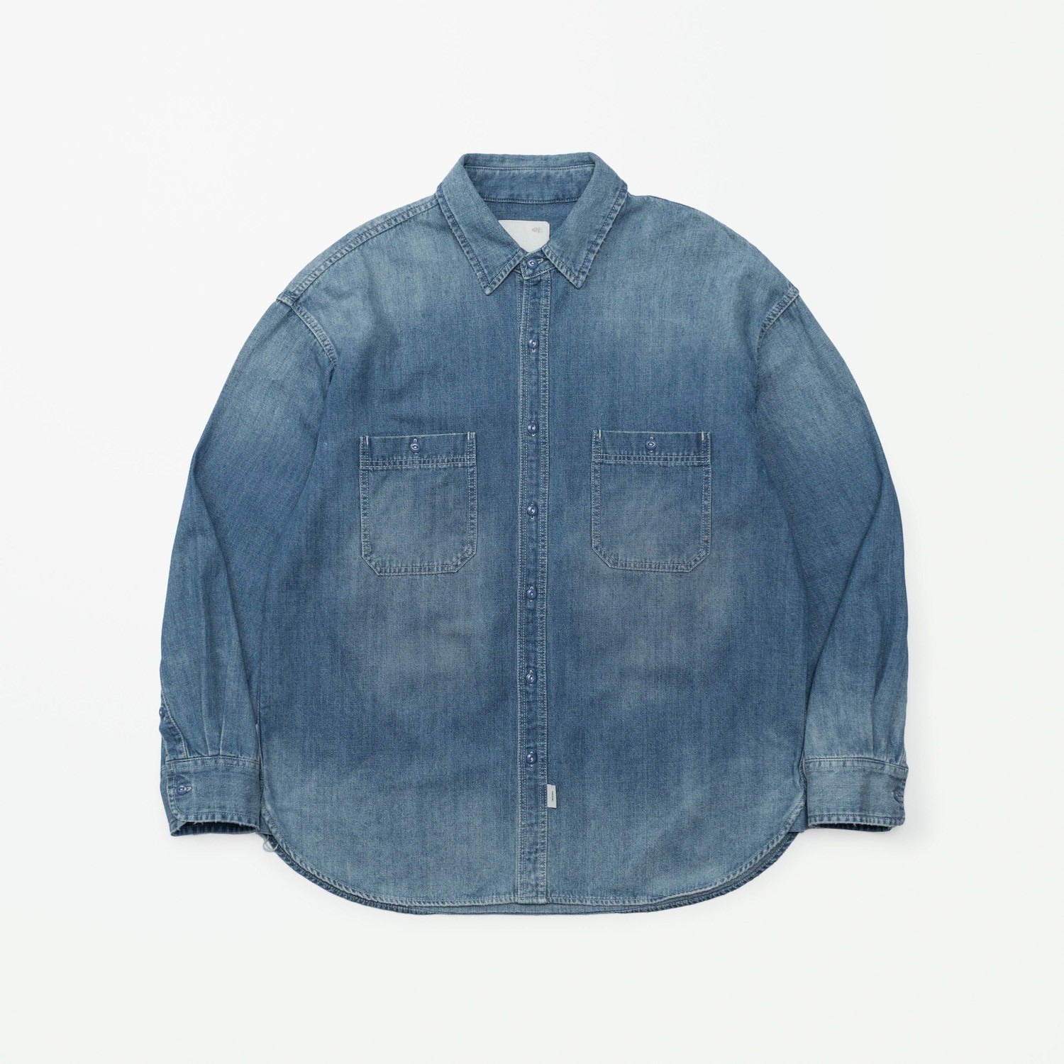MADNESS AGING NEP DENIM WORK SHIRT