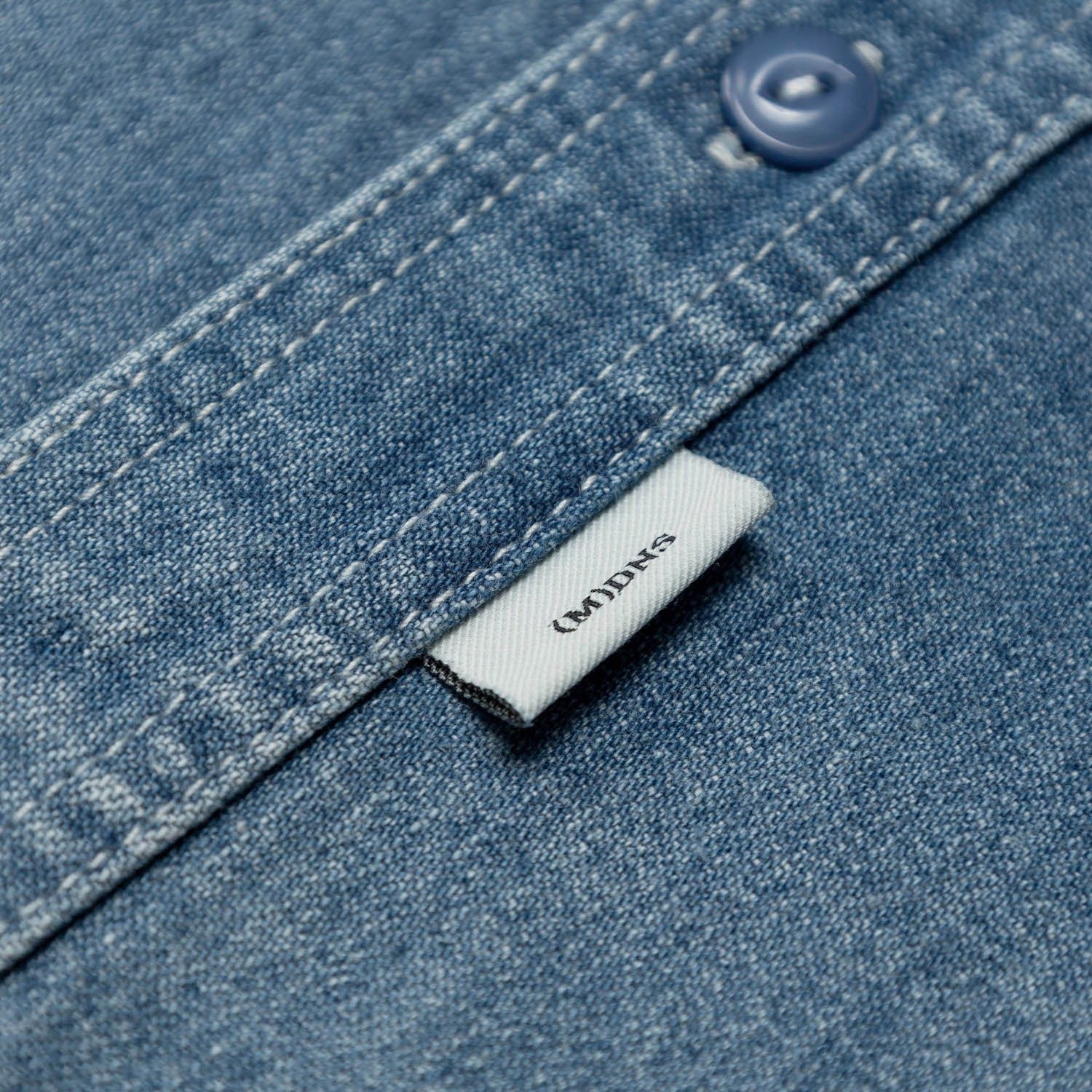 MADNESS AGING NEP DENIM WORK SHIRT