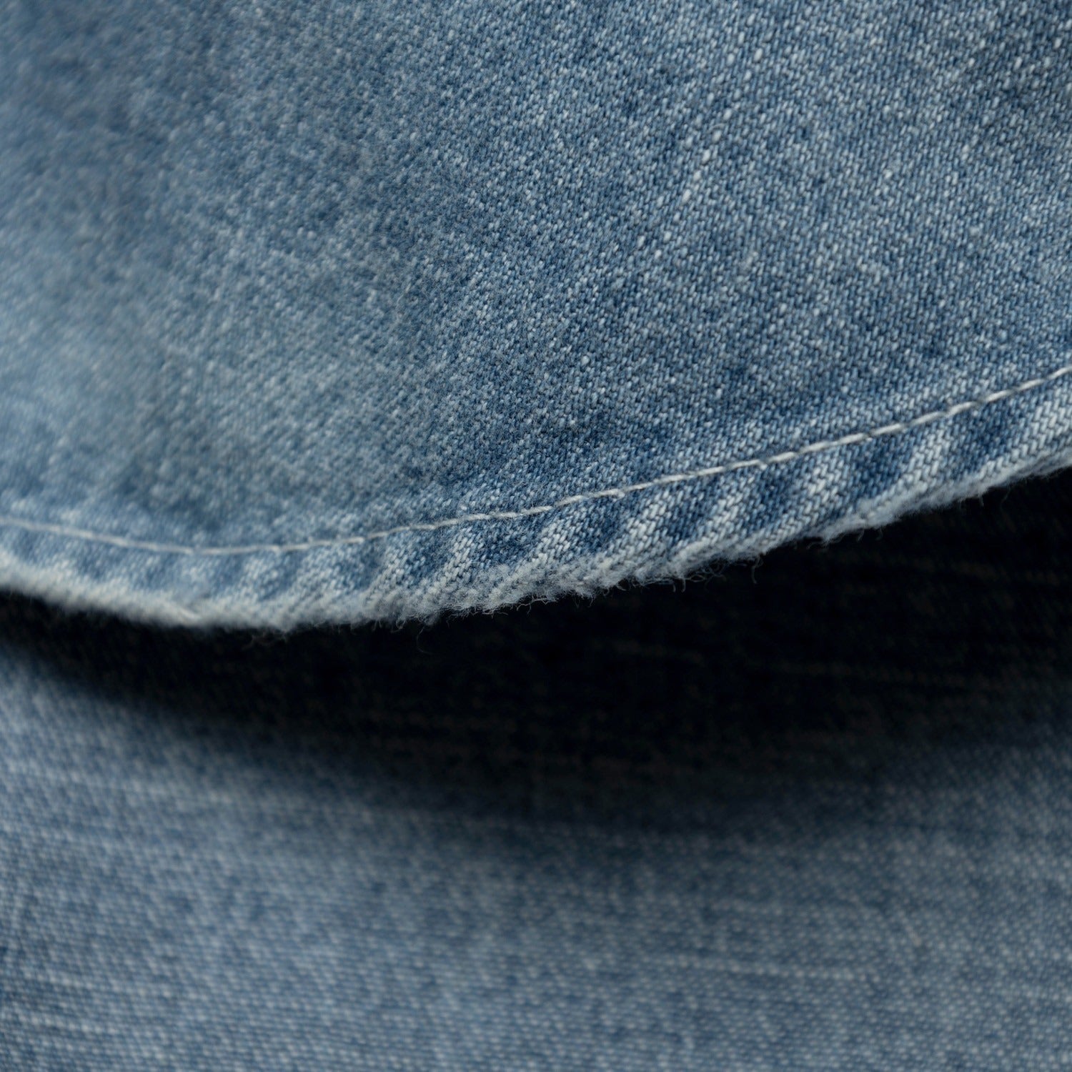 MADNESS AGING NEP DENIM WORK SHIRT
