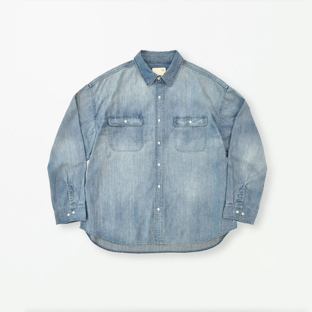 MADNESS 1940S CHAMBRAY WORKSHIRT