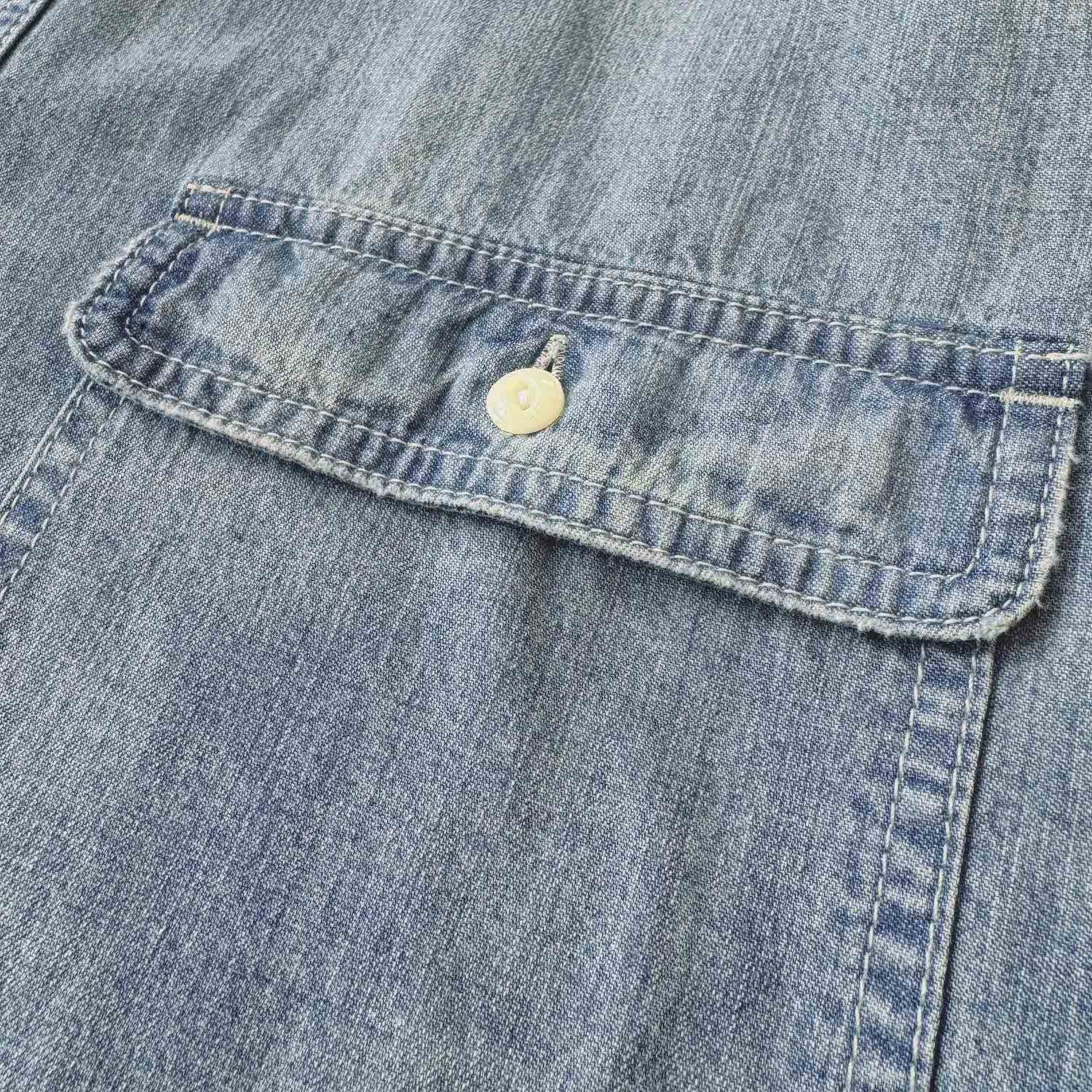 MADNESS 1940S CHAMBRAY WORKSHIRT