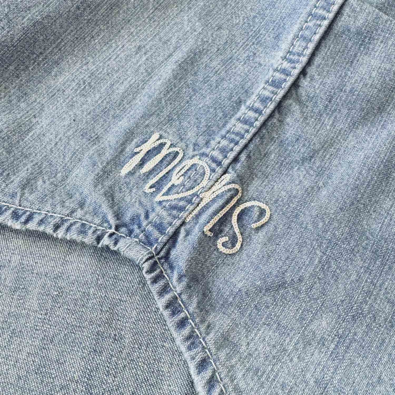 MADNESS 1940S CHAMBRAY WORKSHIRT