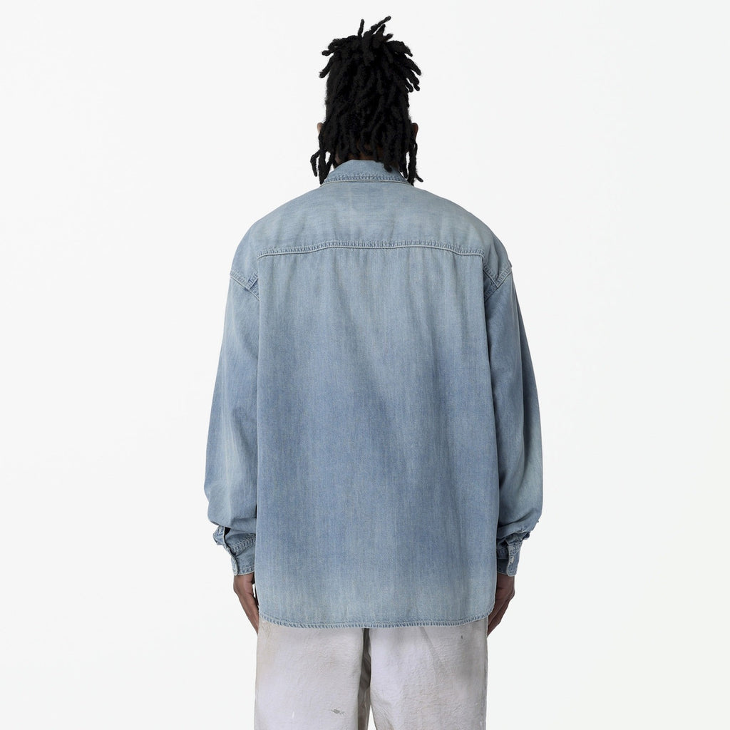 MADNESS 1940S CHAMBRAY WORKSHIRT
