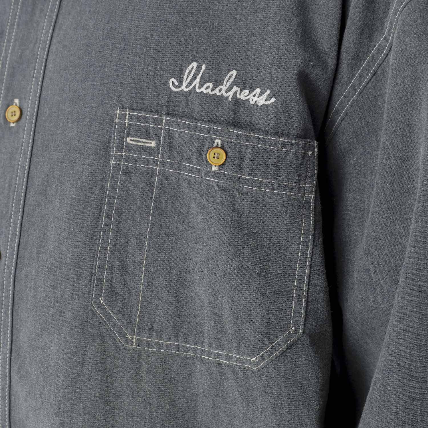 MADNESS VTG PLAIN WEAVE SHIRT