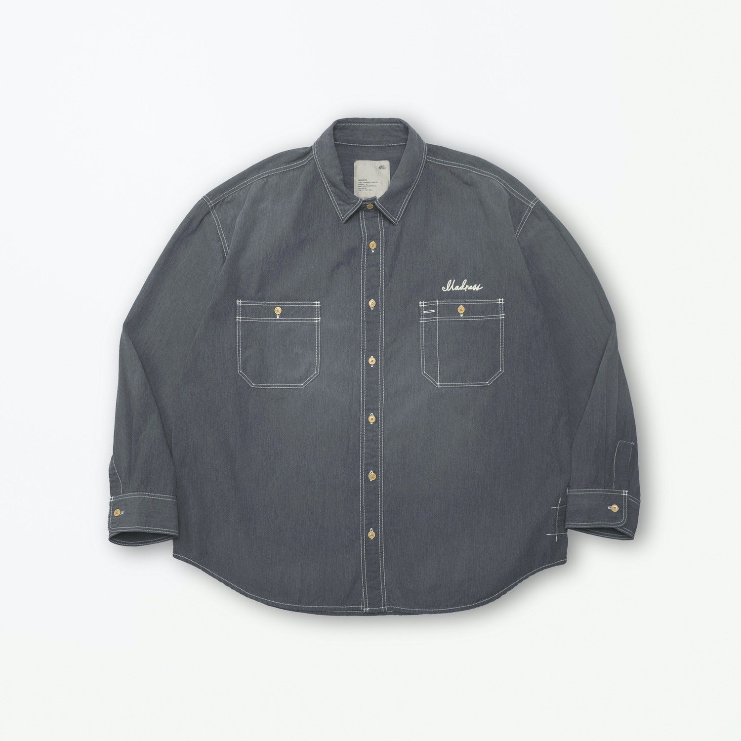 MADNESS VTG PLAIN WEAVE SHIRT