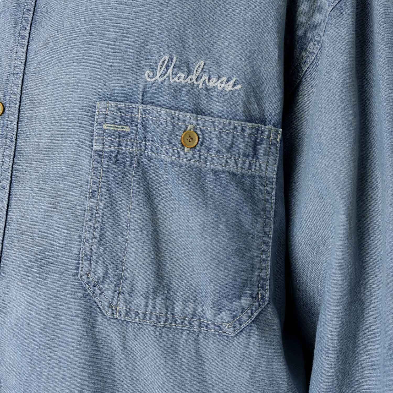MADNESS VTG CHAMBRAY SHIRT