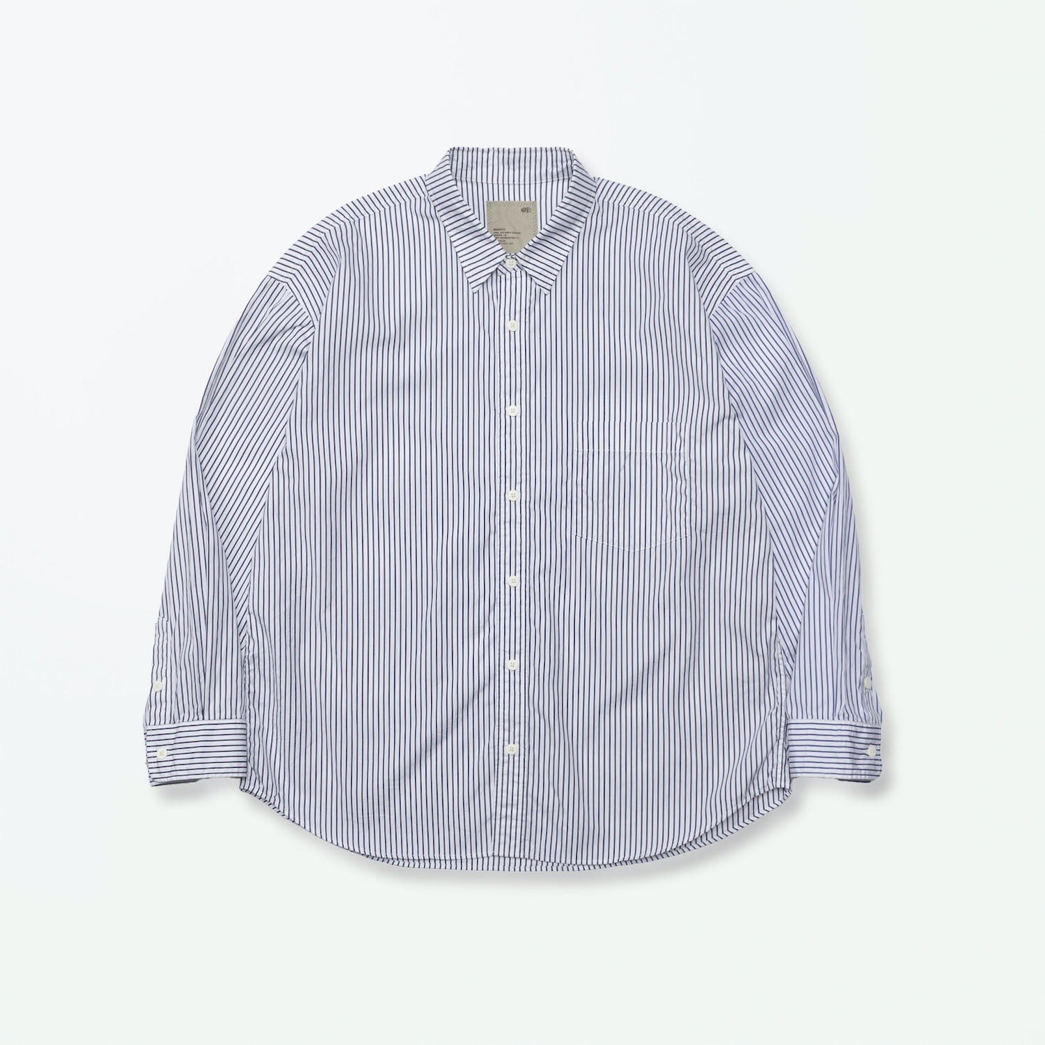 MADNESSS STD TYPEWRITER STRIPE BD SHIRT