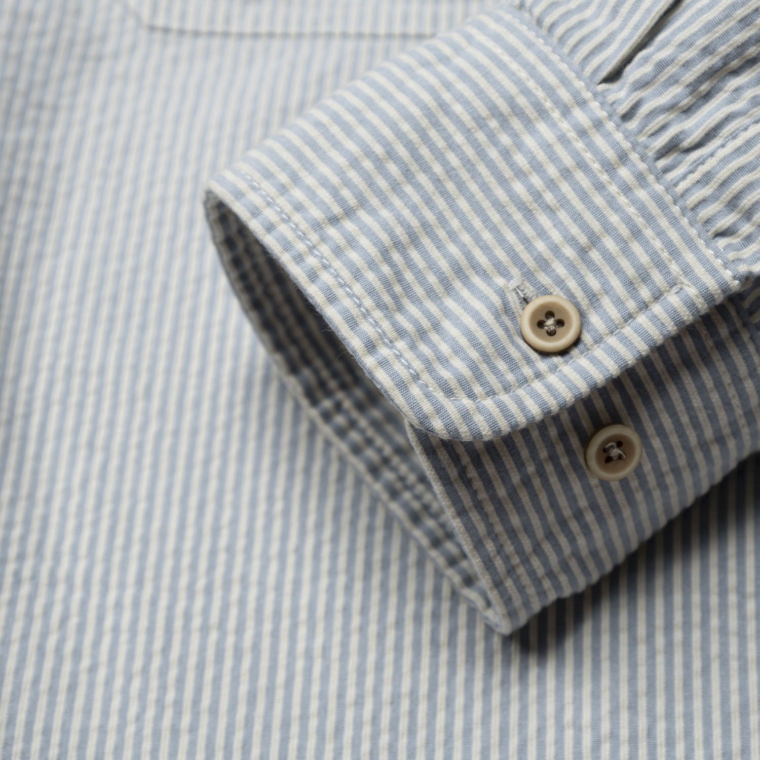 MADNESS DYED SUCKER STRIPE LOUNGE SHIRT