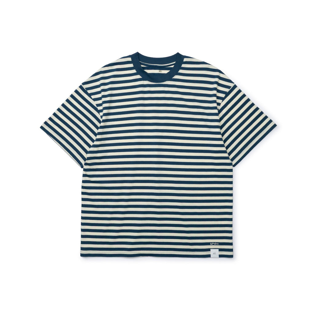 MADNESS STRIPED LABEL TEE