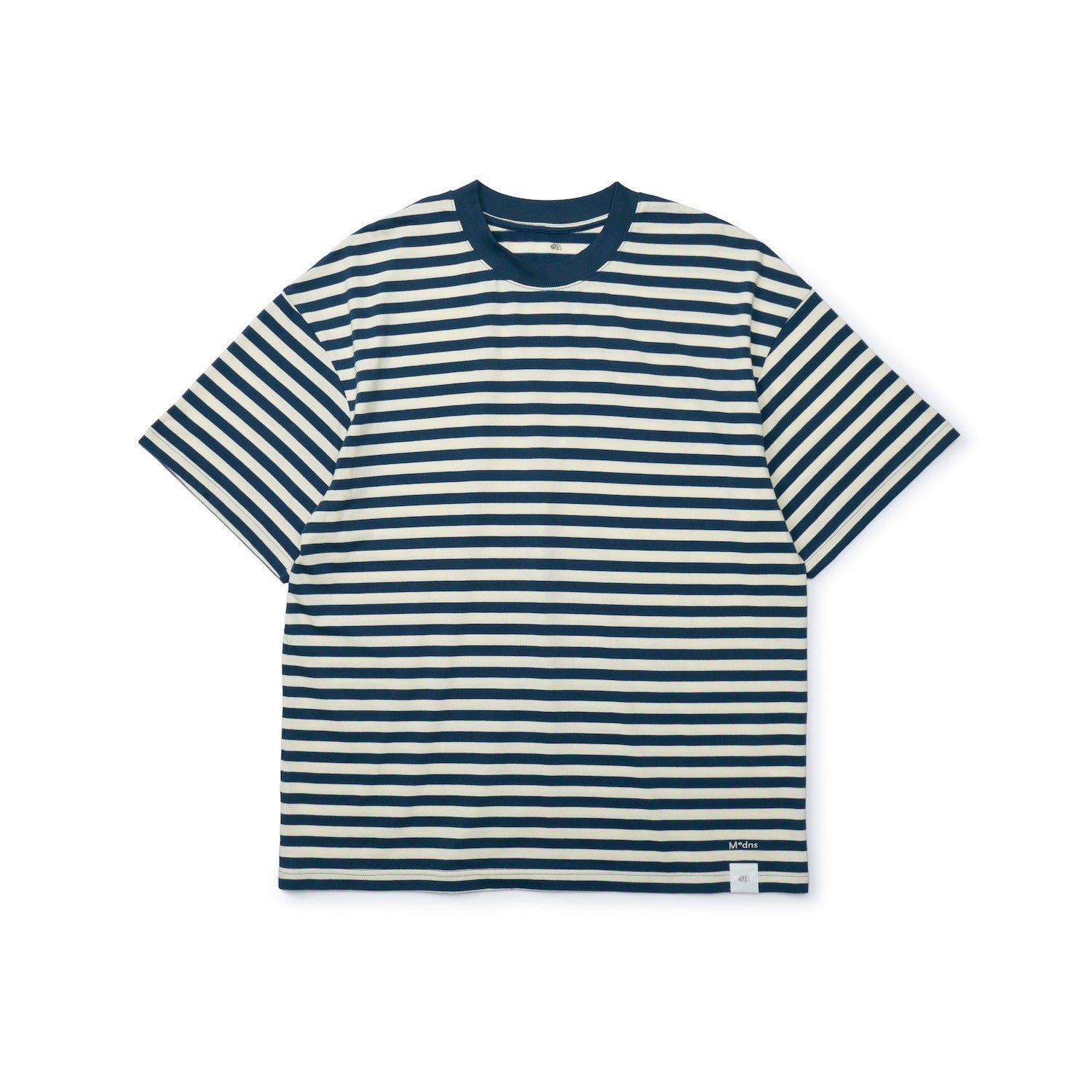 MADNESS STRIPED LABEL TEE